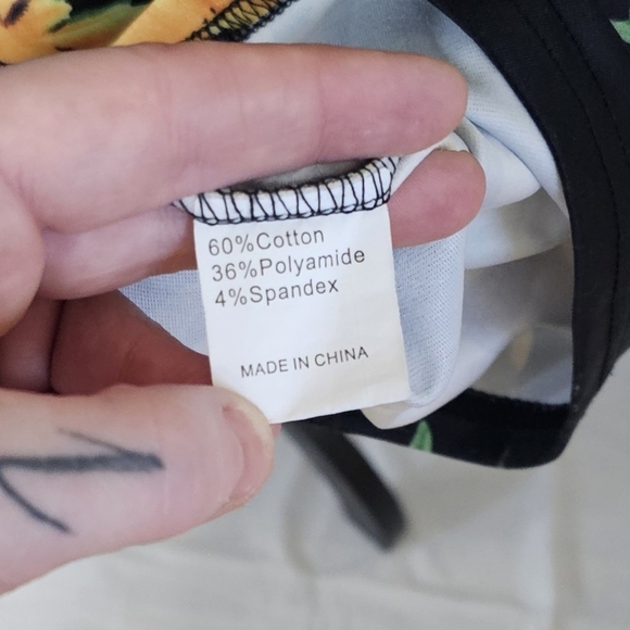 SARIN MATHEWS | OFF-THE-SHOULDER SUNFLOWER TWIRL DRESS - NWOT! - Picture 14 of 16